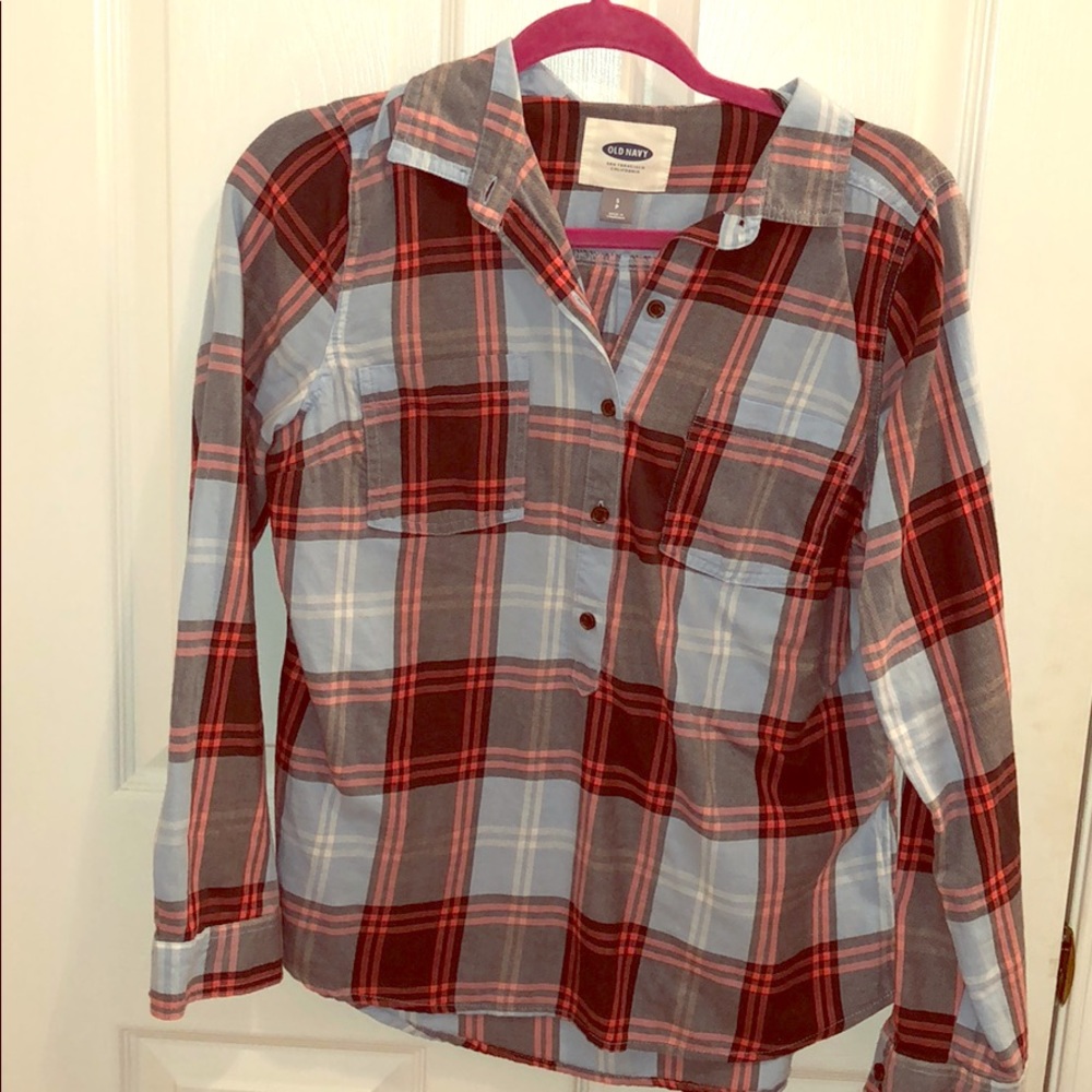 Old navy Plaid button up